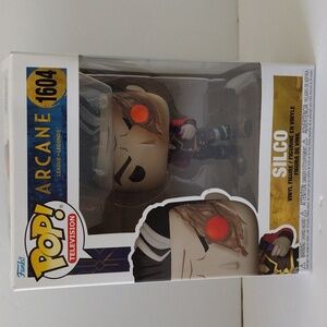 Funko Arcane Silco Vinyl Figure with Black and Red Accents